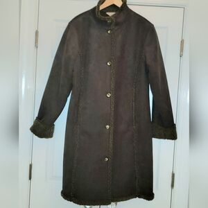 LL BEAN Sherpa Coat Long XL FINAL MARKDOWN